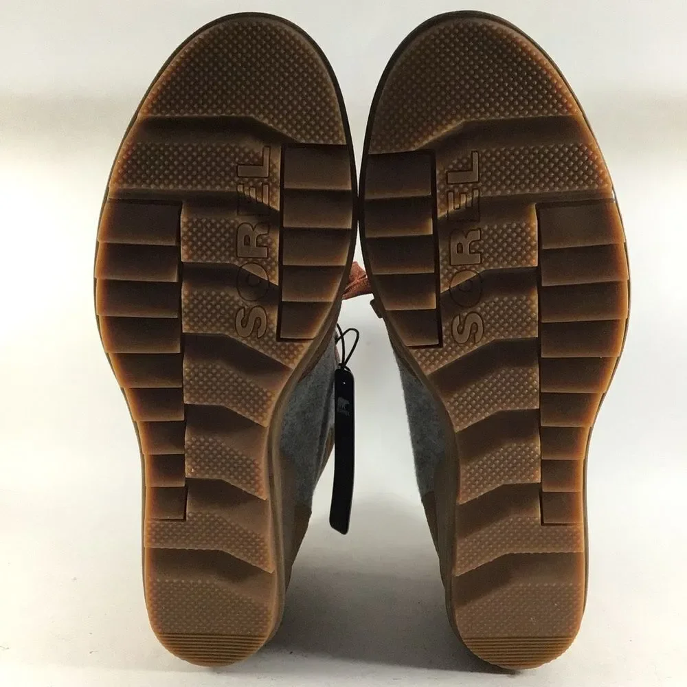 Sorel Evie Women’s Waterproof Boots Suede Brown Size 7.5 NL4926-242
